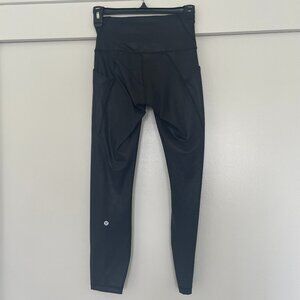 lululemon athletica High-Rise Tights in shiny black